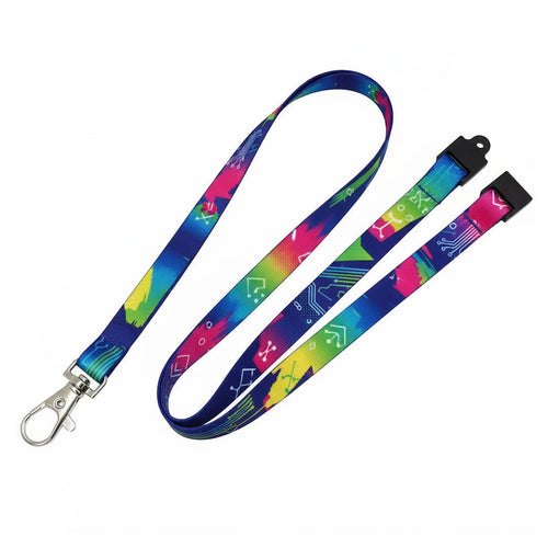 10mm Full Colour Dye Sub Lanyards