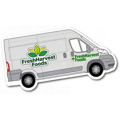Custom 63x129mm Large Van Fridge Magnets