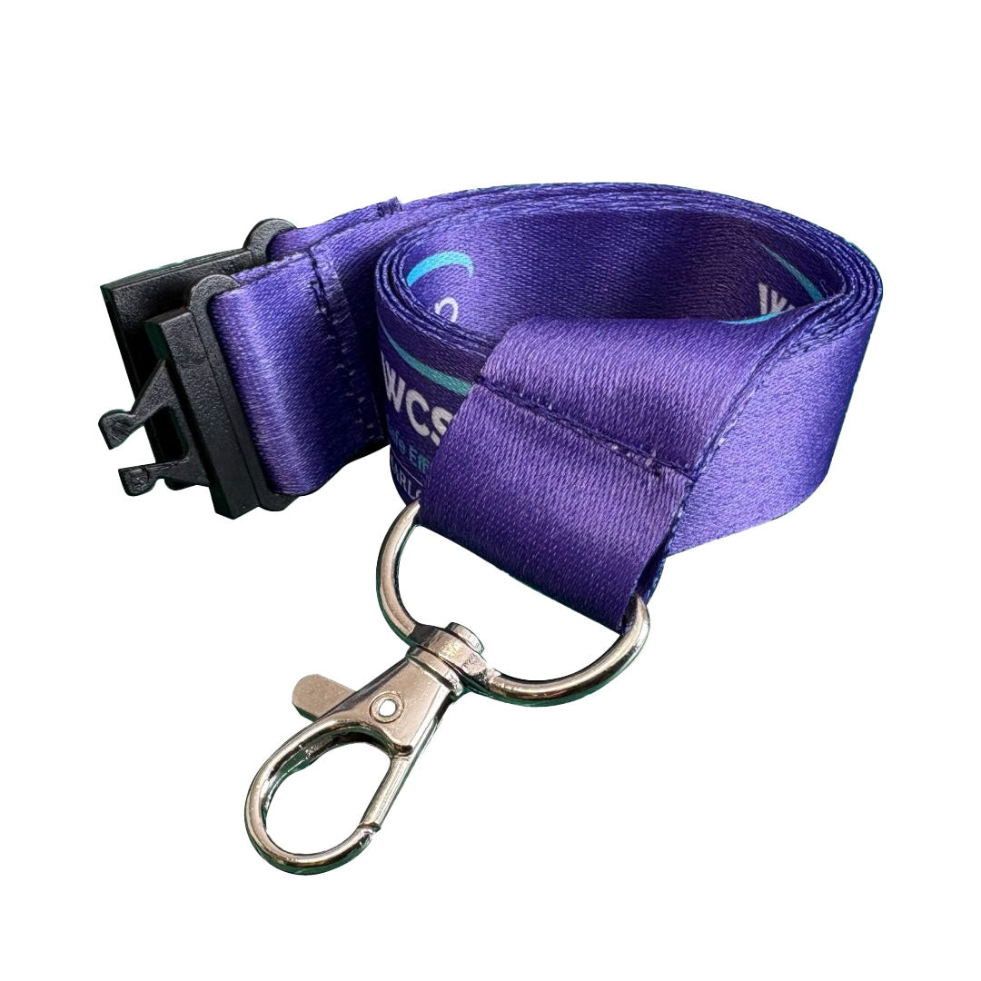 25mm Full Colour Dye Sub Lanyards