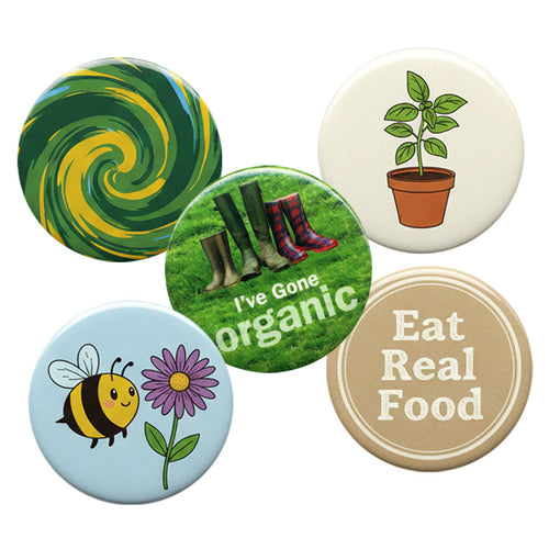 32mmø Button Badges