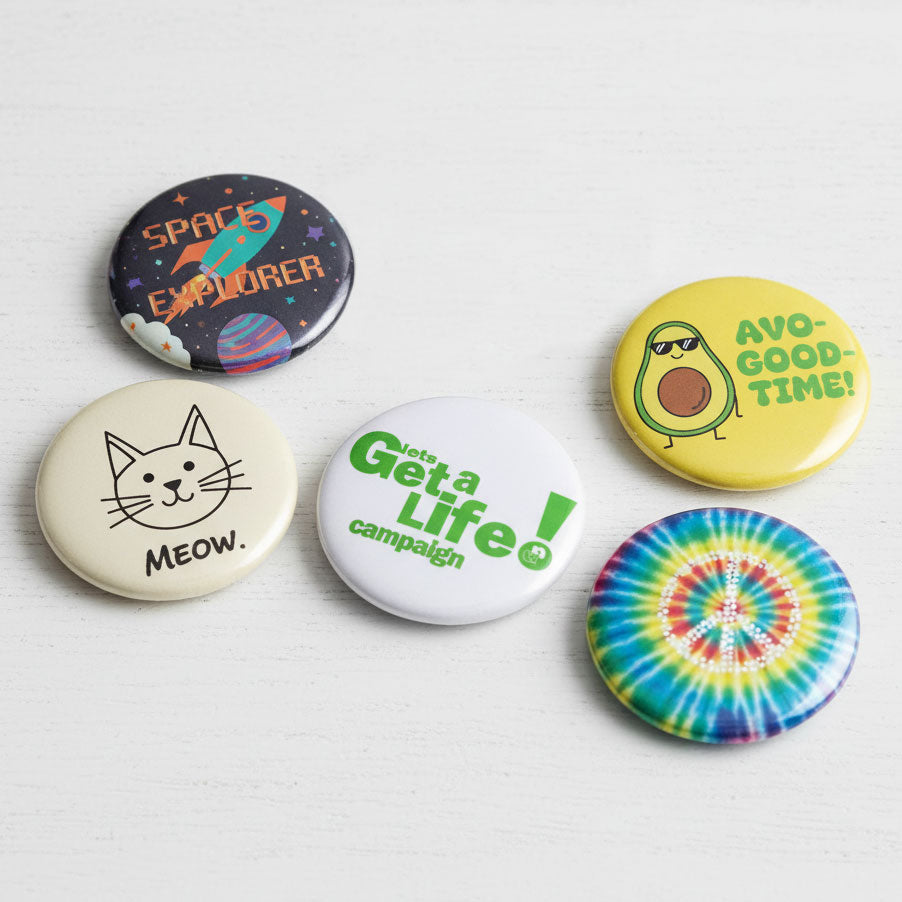 38mmø Button Badges