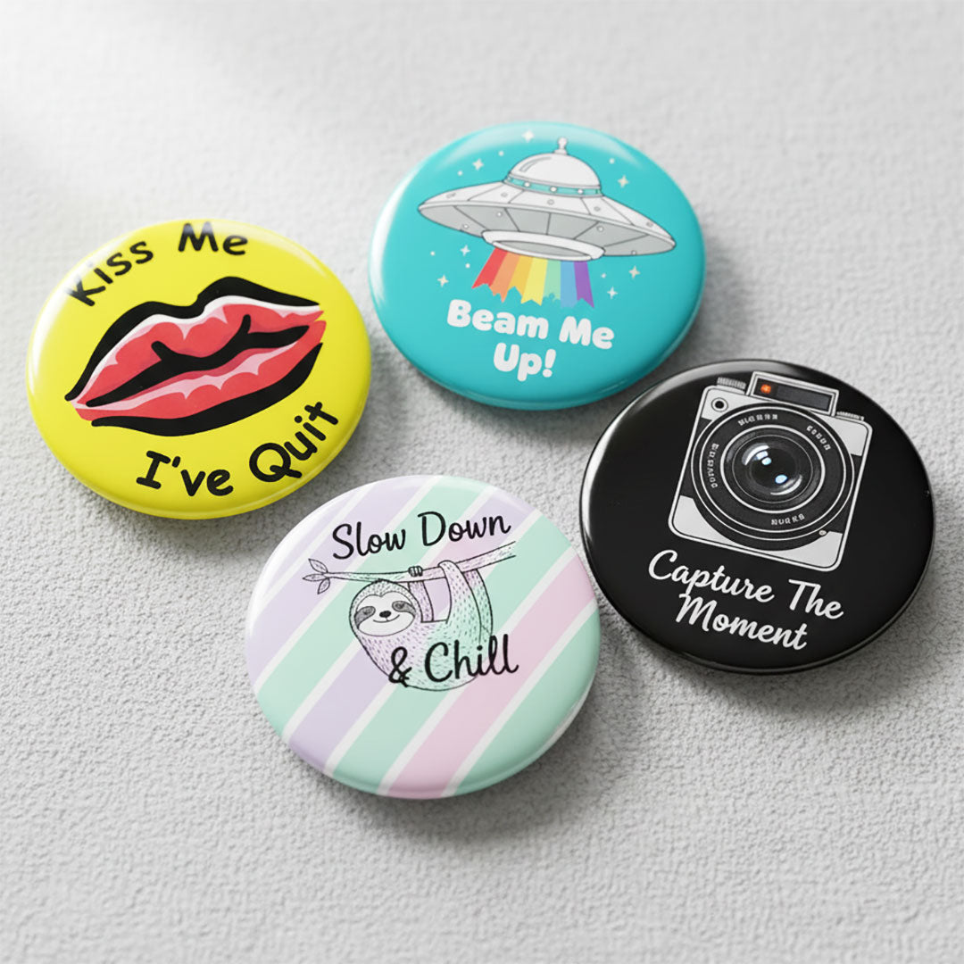 45mmø Button Badges