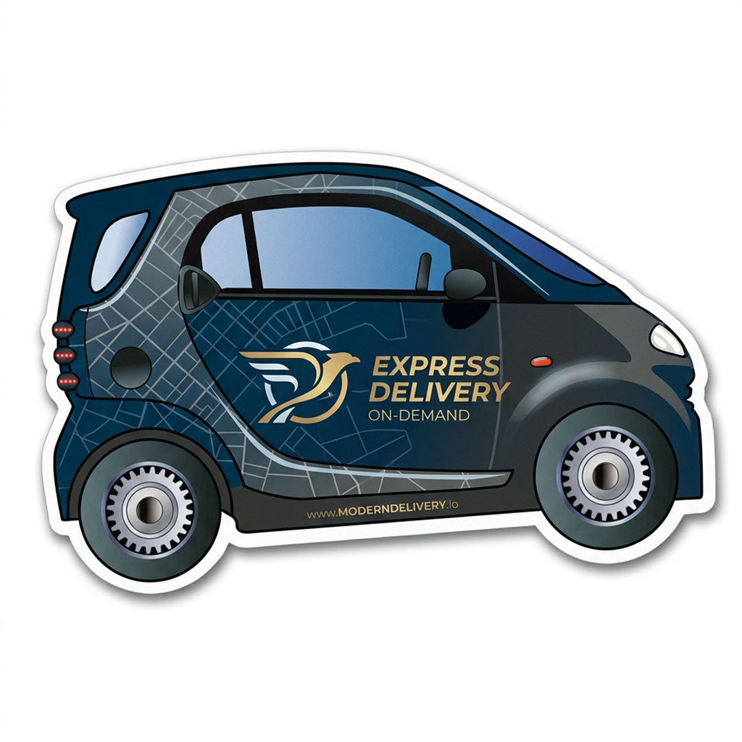 53x84mm Smart Car Fridge Magnets