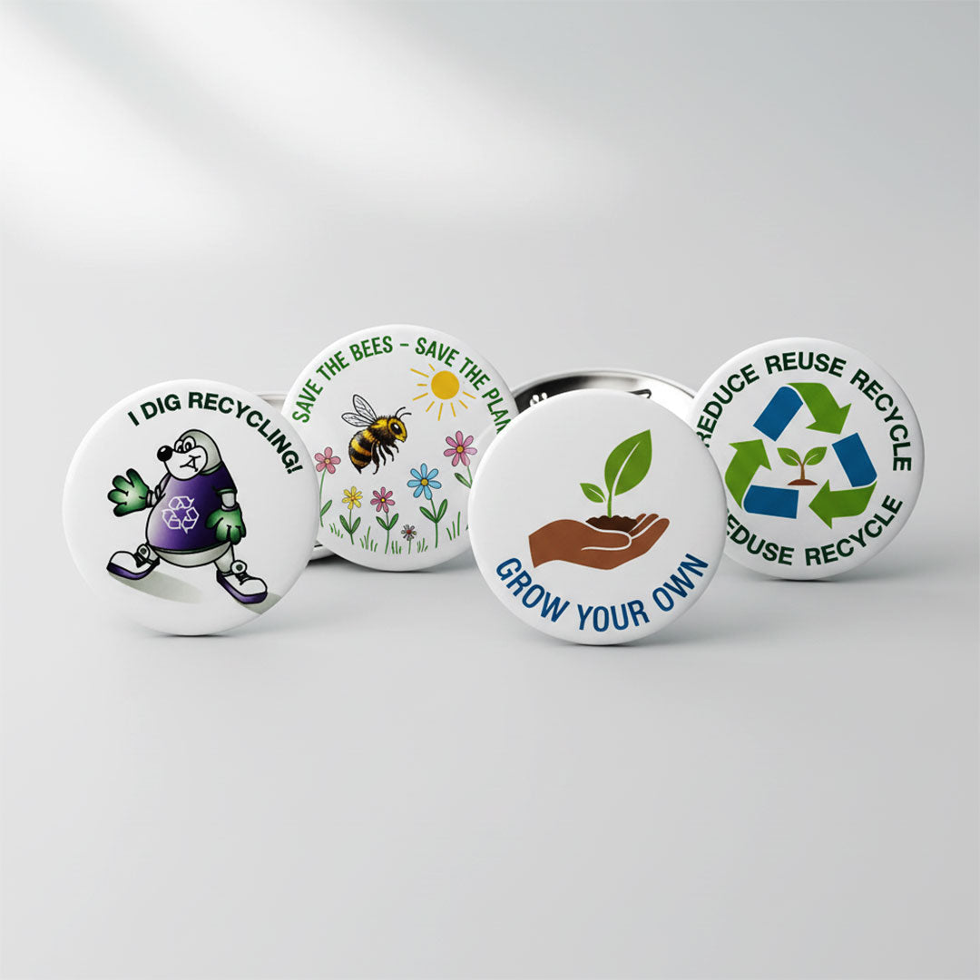 55mmø Button Badges