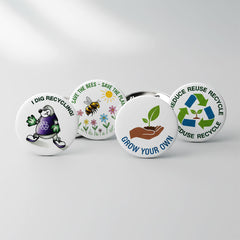 Branded 55mmø Button Badges Corporate Workwear UK