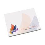 A7 Sticky Notes UK Promotional Products in white - custom office merchandise