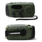 Nevil Power Bank Dynamo Solar Radio LED Torch