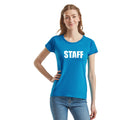 Coloured Fruit of The Loom Ladies Value Weight T-shirt