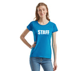 Coloured Fruit of The Loom Ladies Value Weight T-shirt