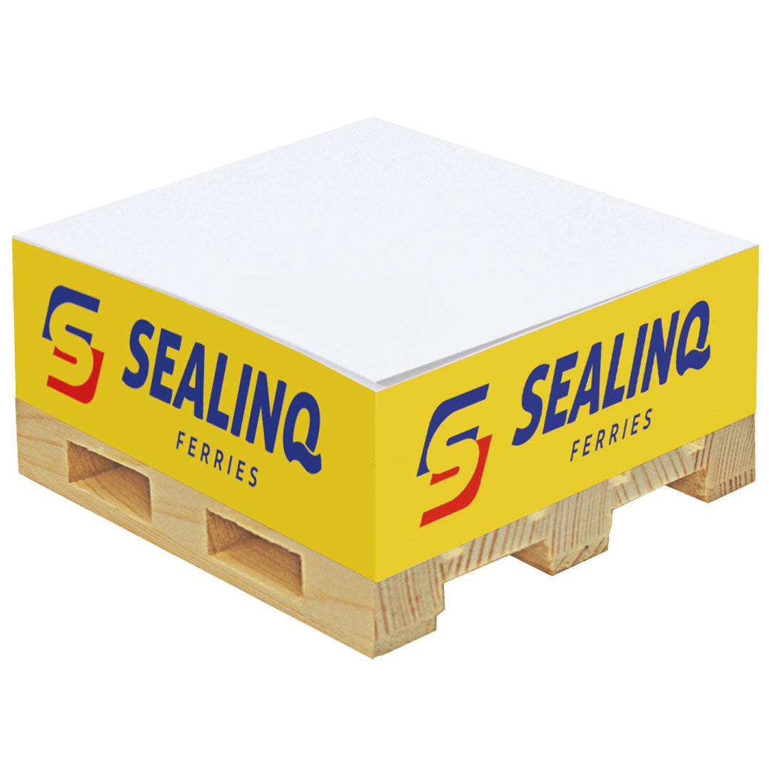100x100x25mm Baby Block Pad + Wooden Pallet