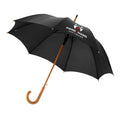 23" Auto Open Walking Umbrellas - Wooden Handles