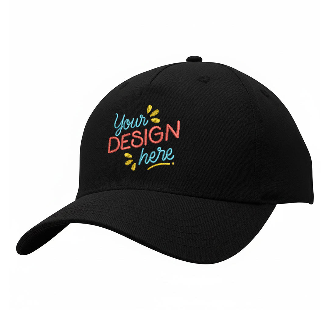 3963 Cotton Twill 5 Panel Caps with Buckle