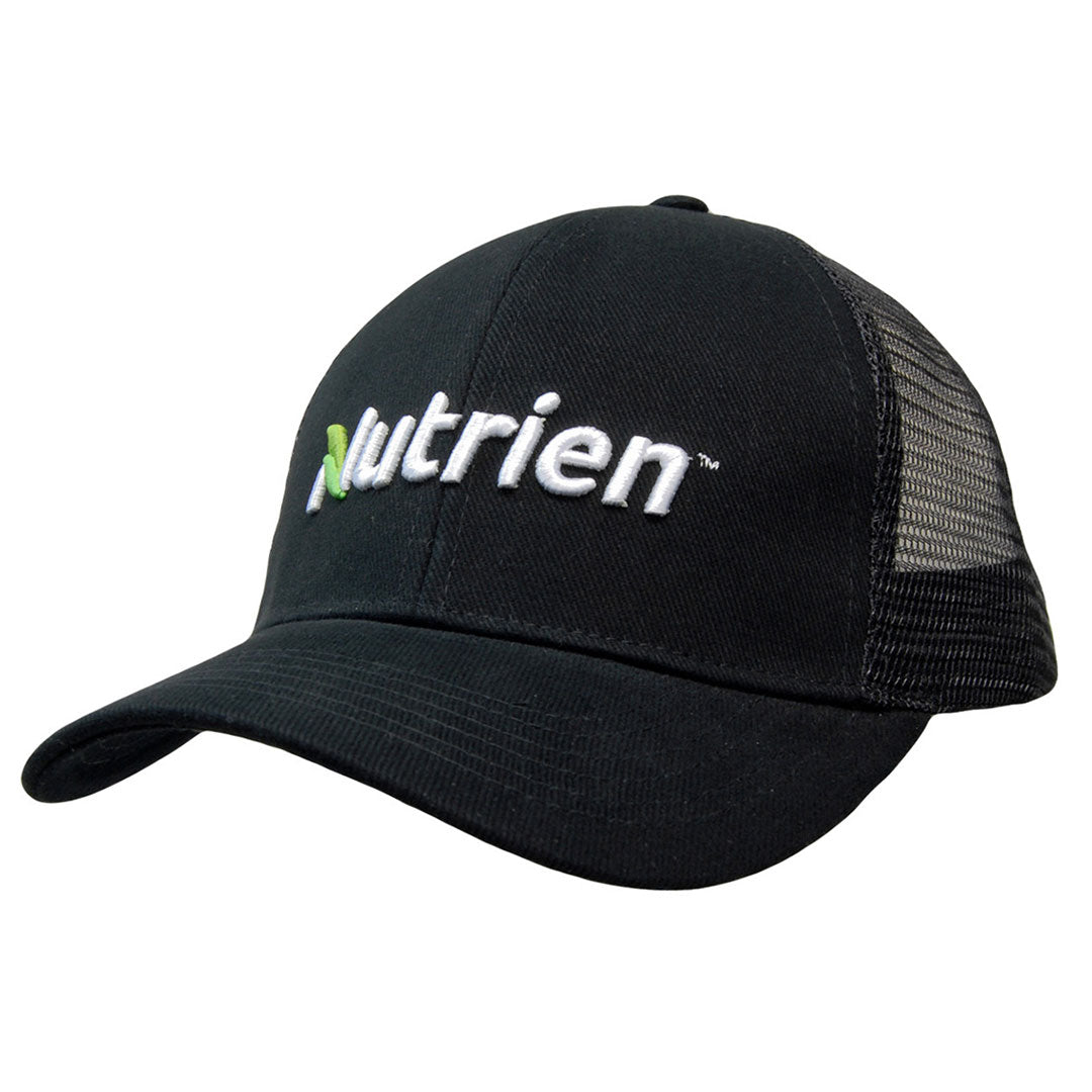 3987 Organic Brushed Heavy Cotton Mesh Back Cap