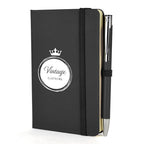 A6 DUO Soft Touch Lined Notebook Plus Pen