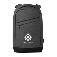 Custom Printed Berlin Laptop Bag with USB Charging 6.7L