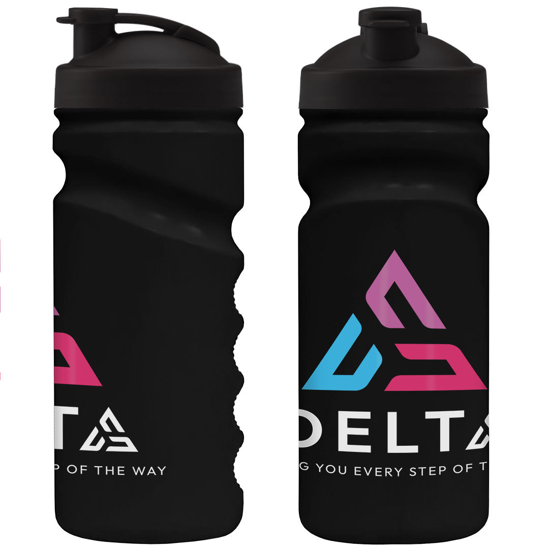 500ml Grip Sports Bottle - Flip Lid