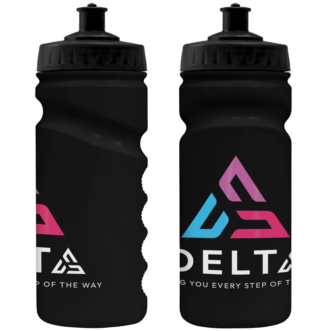 500ml Grip Sports Bottle - Push/Pull Lid