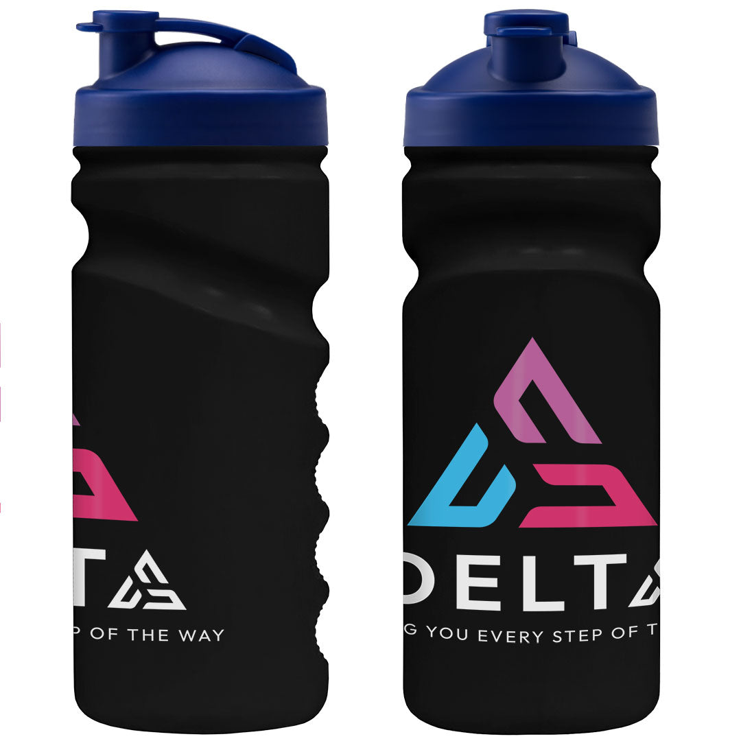500ml Grip Sports Bottle - Flip Lid