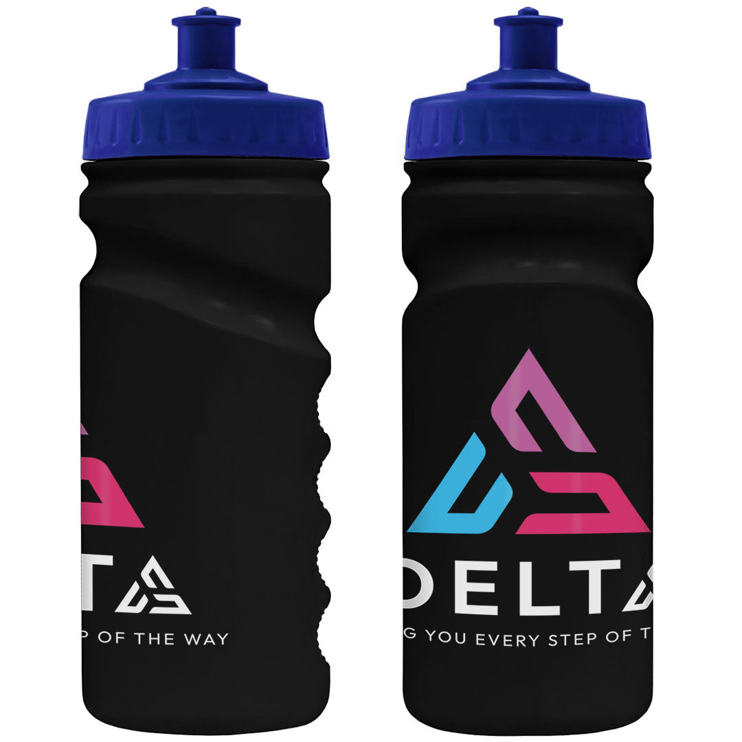 500ml Grip Sports Bottle - Push/Pull Lid