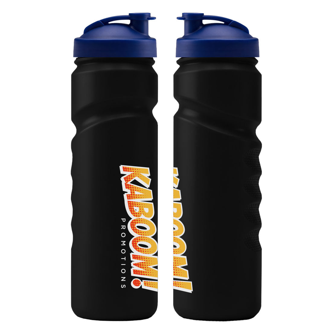 750ml Grip Sports Bottle - Flip Lid