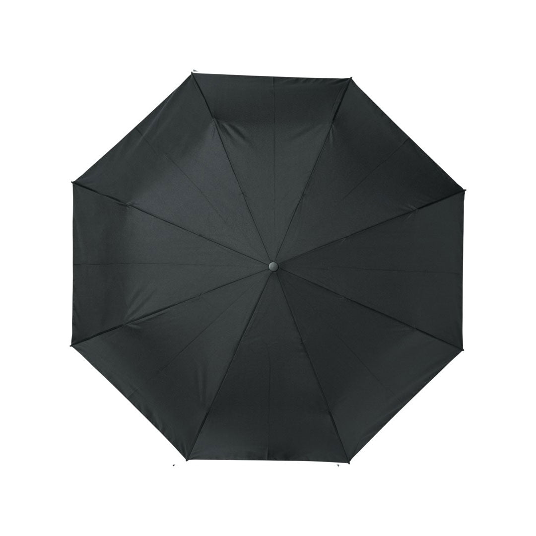 21" Auto Open-Close Foldable Compact Recycled PET Umbrella