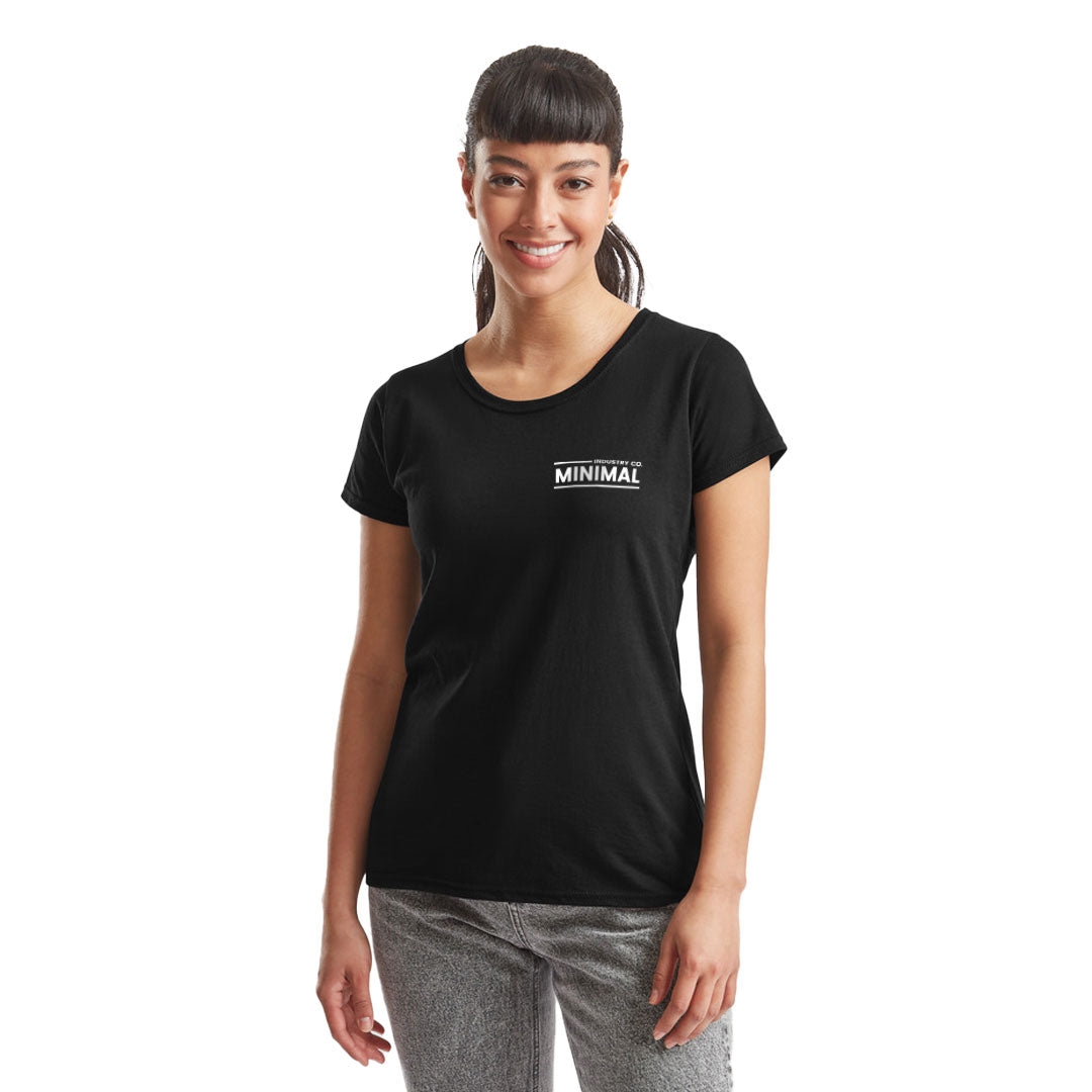 Coloured Fruit of The Loom Ladies Original T-shirt