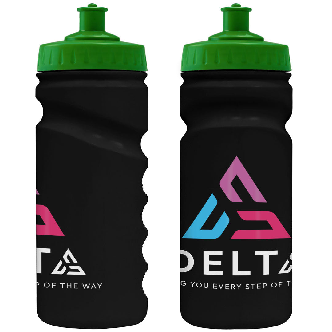 500ml Grip Sports Bottle - Push/Pull Lid