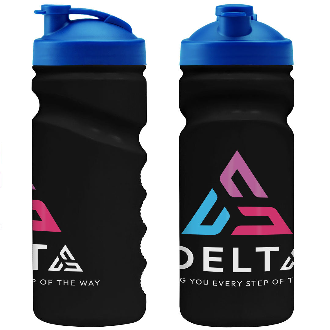 500ml Grip Sports Bottle - Flip Lid