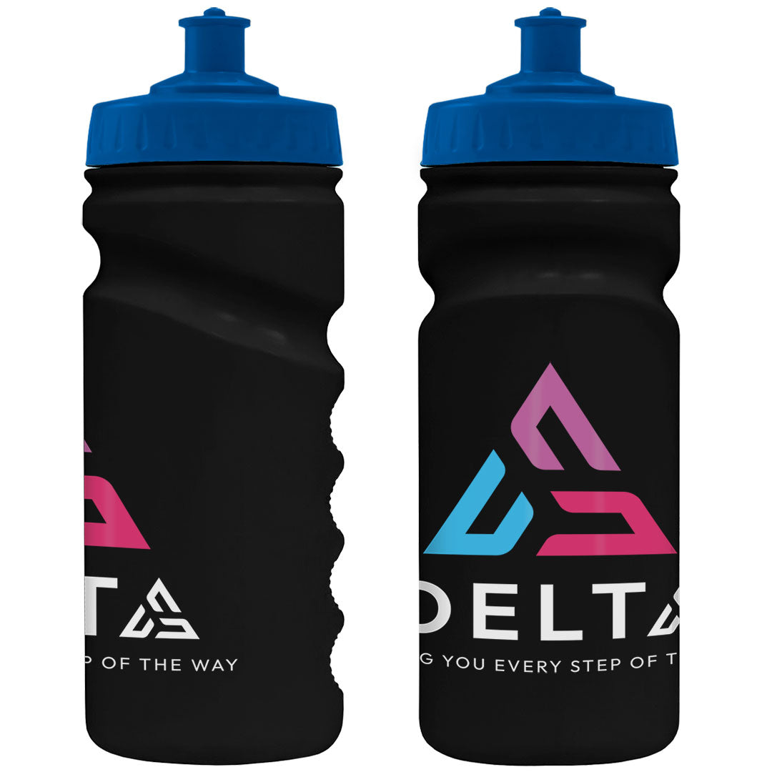 500ml Grip Sports Bottle - Push/Pull Lid