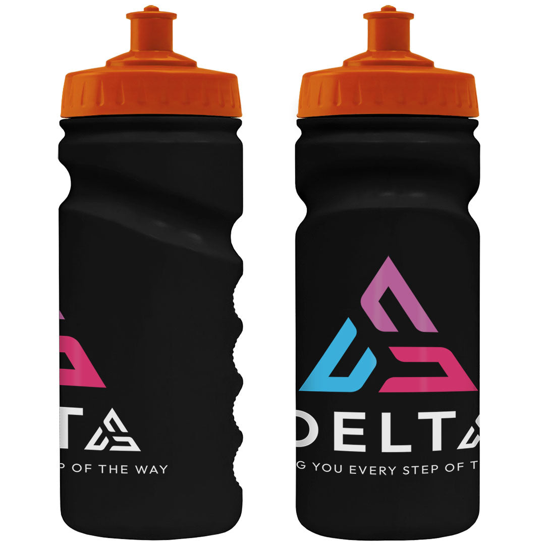 500ml Grip Sports Bottle - Push/Pull Lid