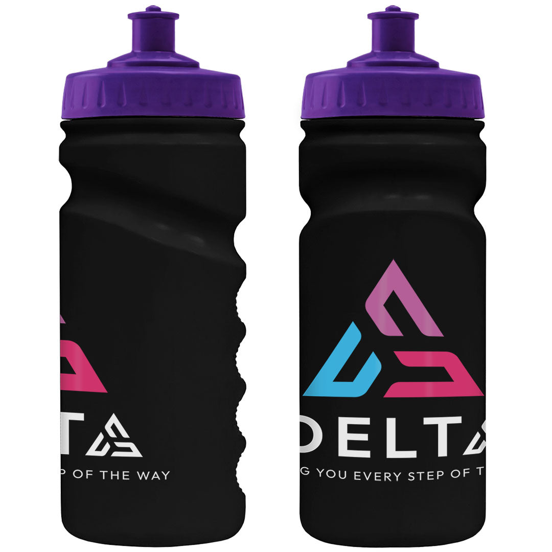 500ml Grip Sports Bottle - Push/Pull Lid