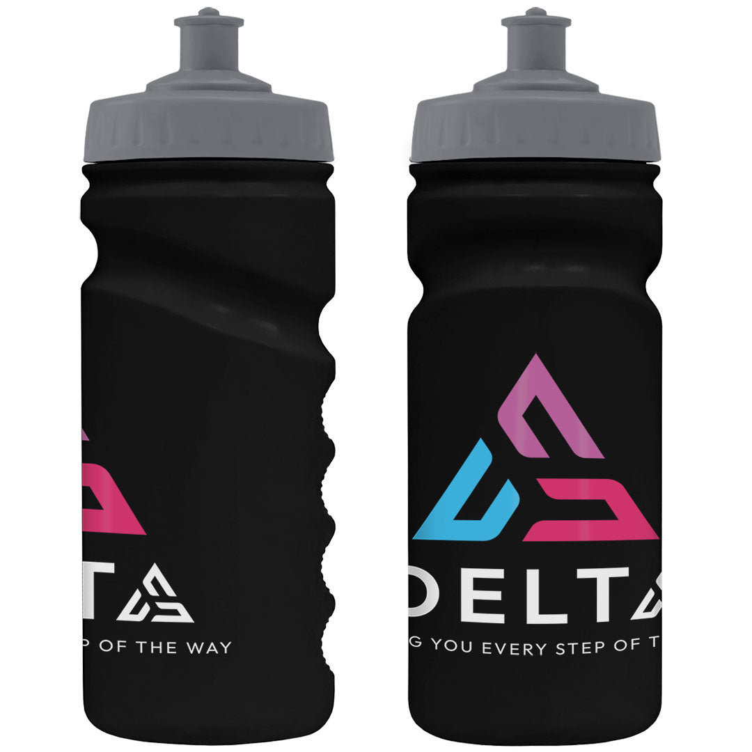 500ml Grip Sports Bottle - Push/Pull Lid