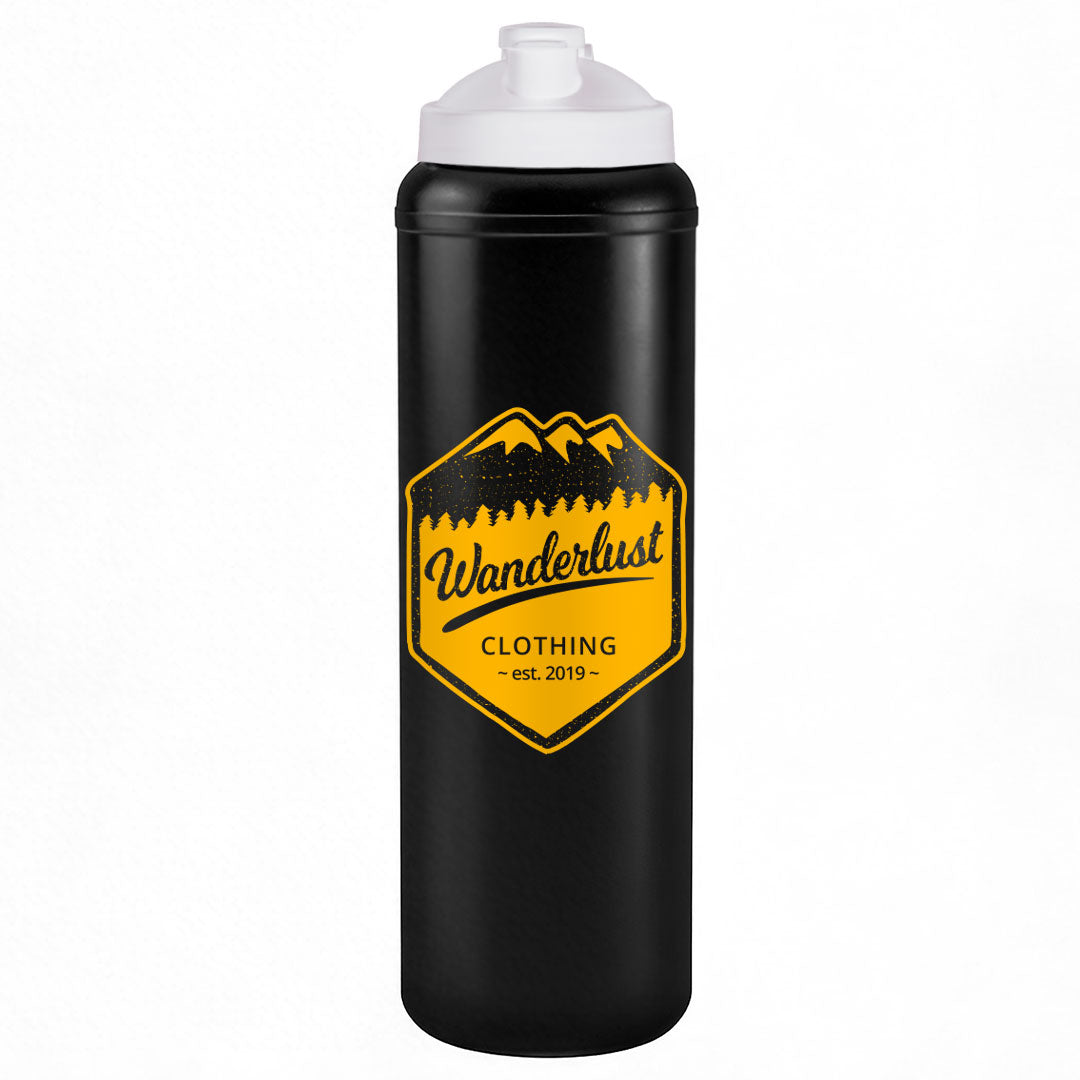 1 Litre Sports Bottle - Flip Lid