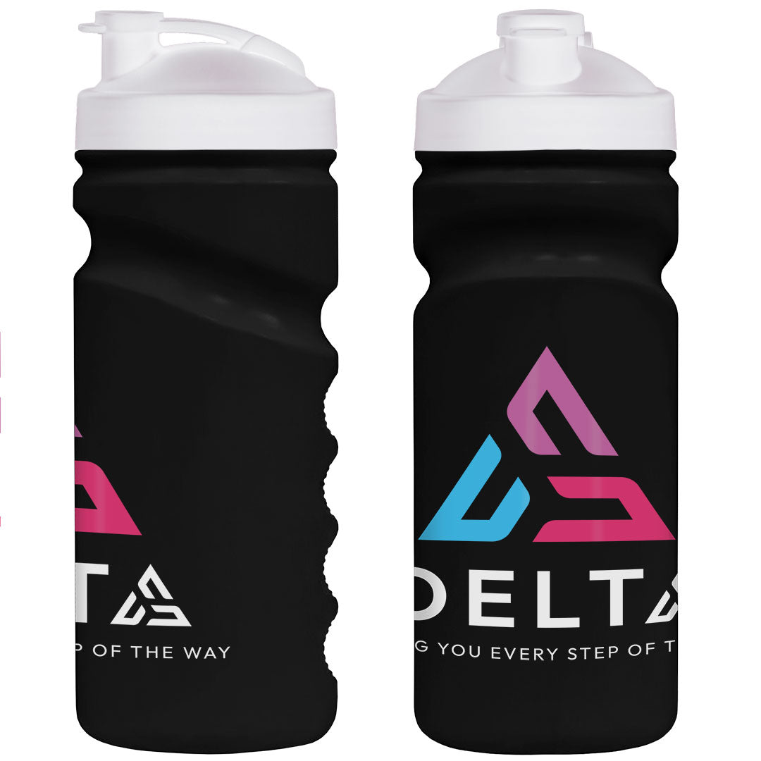 500ml Grip Sports Bottle - Flip Lid