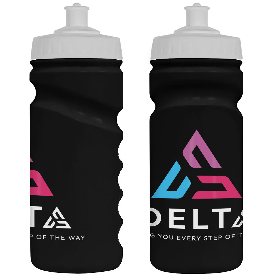 500ml Grip Sports Bottle - Push/Pull Lid