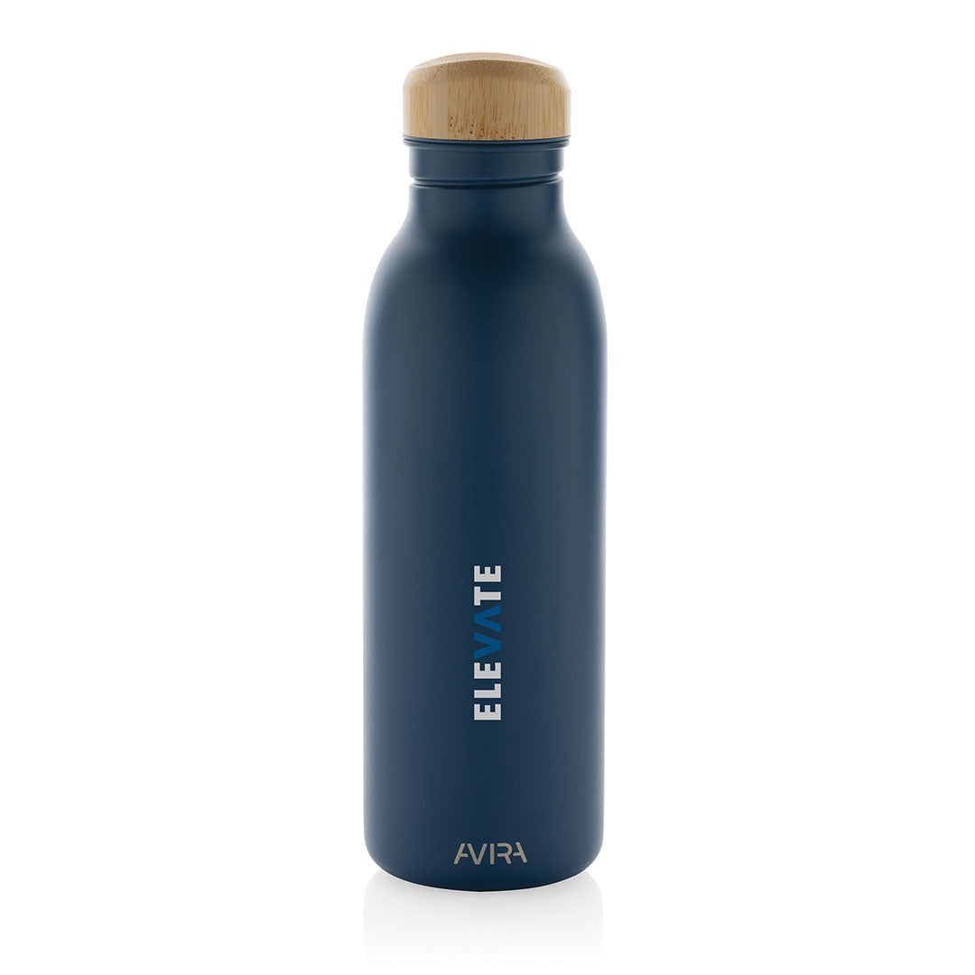 Avira Recycled Steel Single Wall Water Bottle 600ml