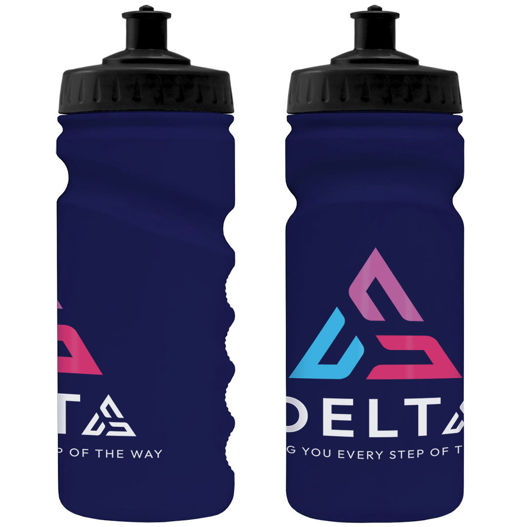 500ml Grip Sports Bottle - Push/Pull Lid