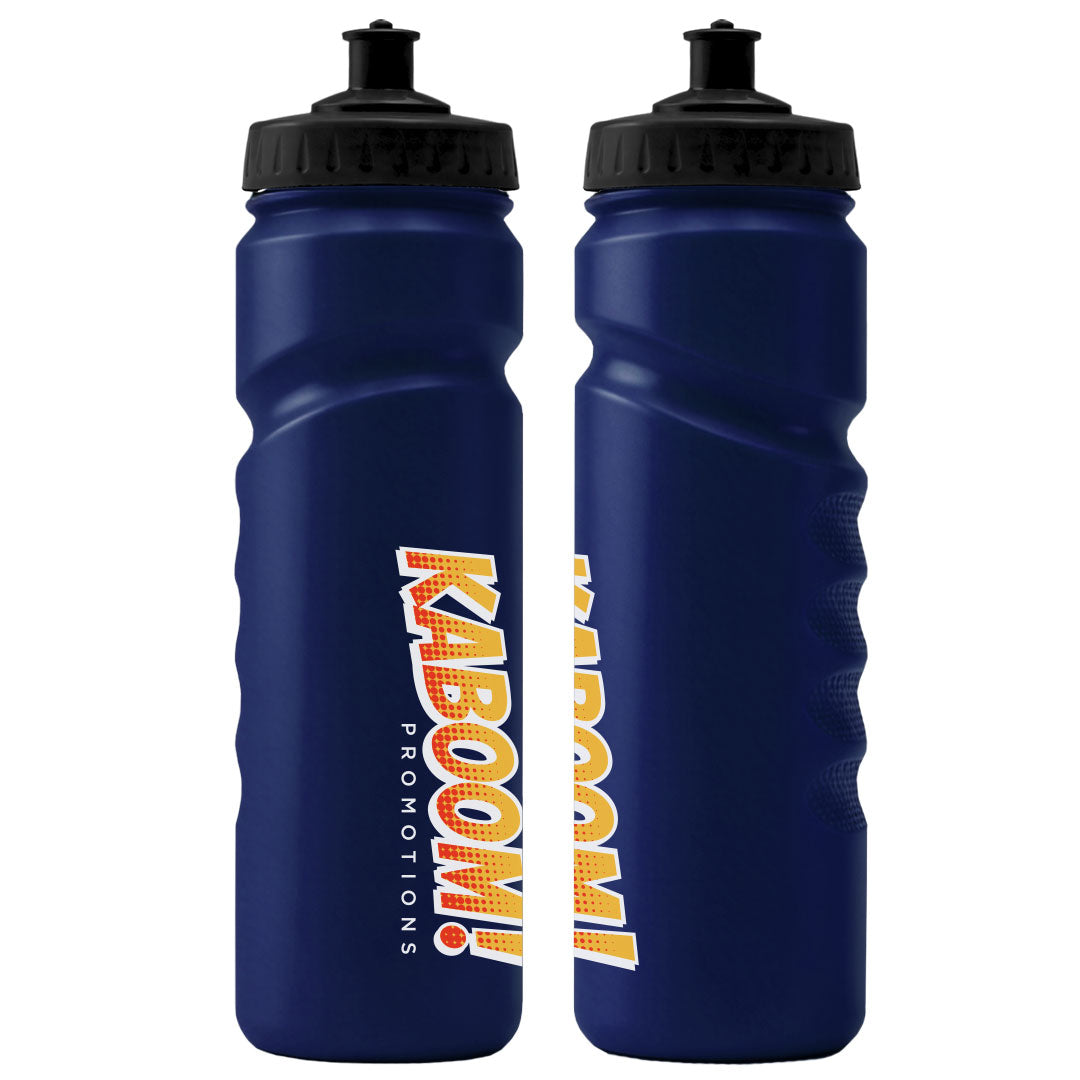 750ml Grip Sports Bottle - Push/Pull Lid
