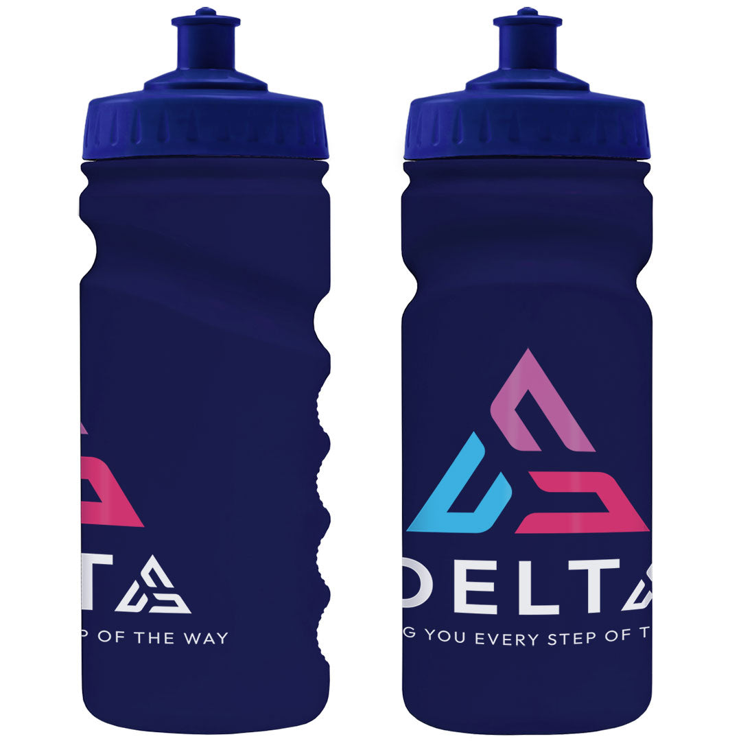 500ml Grip Sports Bottle - Push/Pull Lid