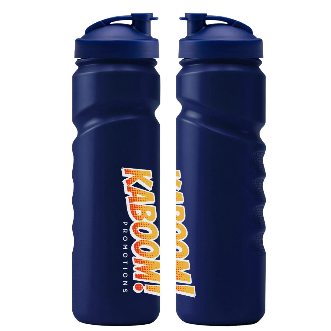750ml Grip Sports Bottle - Flip Lid