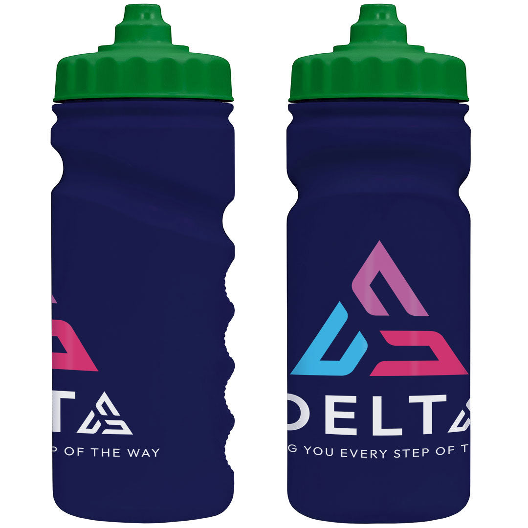 500ml Grip Sports Bottle - Valve Lid