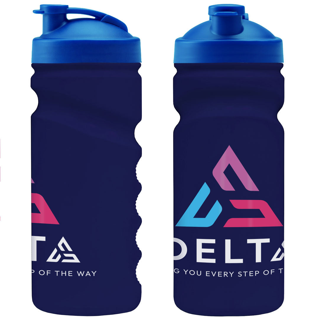 500ml Grip Sports Bottle - Flip Lid