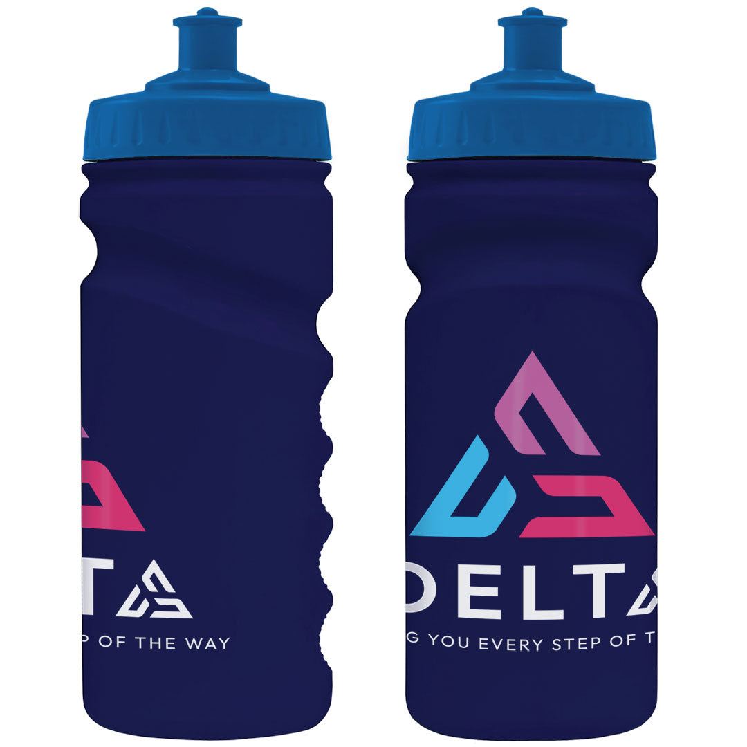 500ml Grip Sports Bottle - Push/Pull Lid