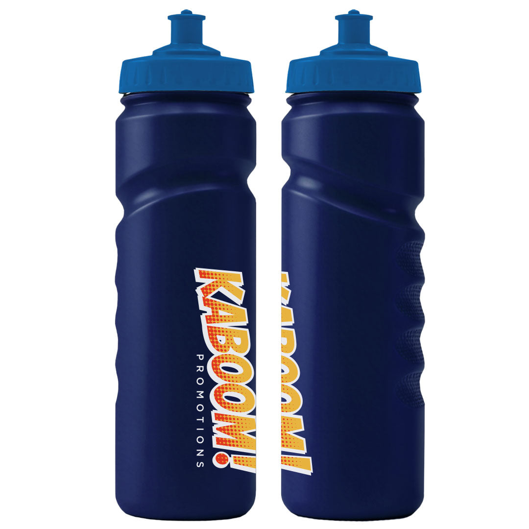 750ml Grip Sports Bottle - Push/Pull Lid