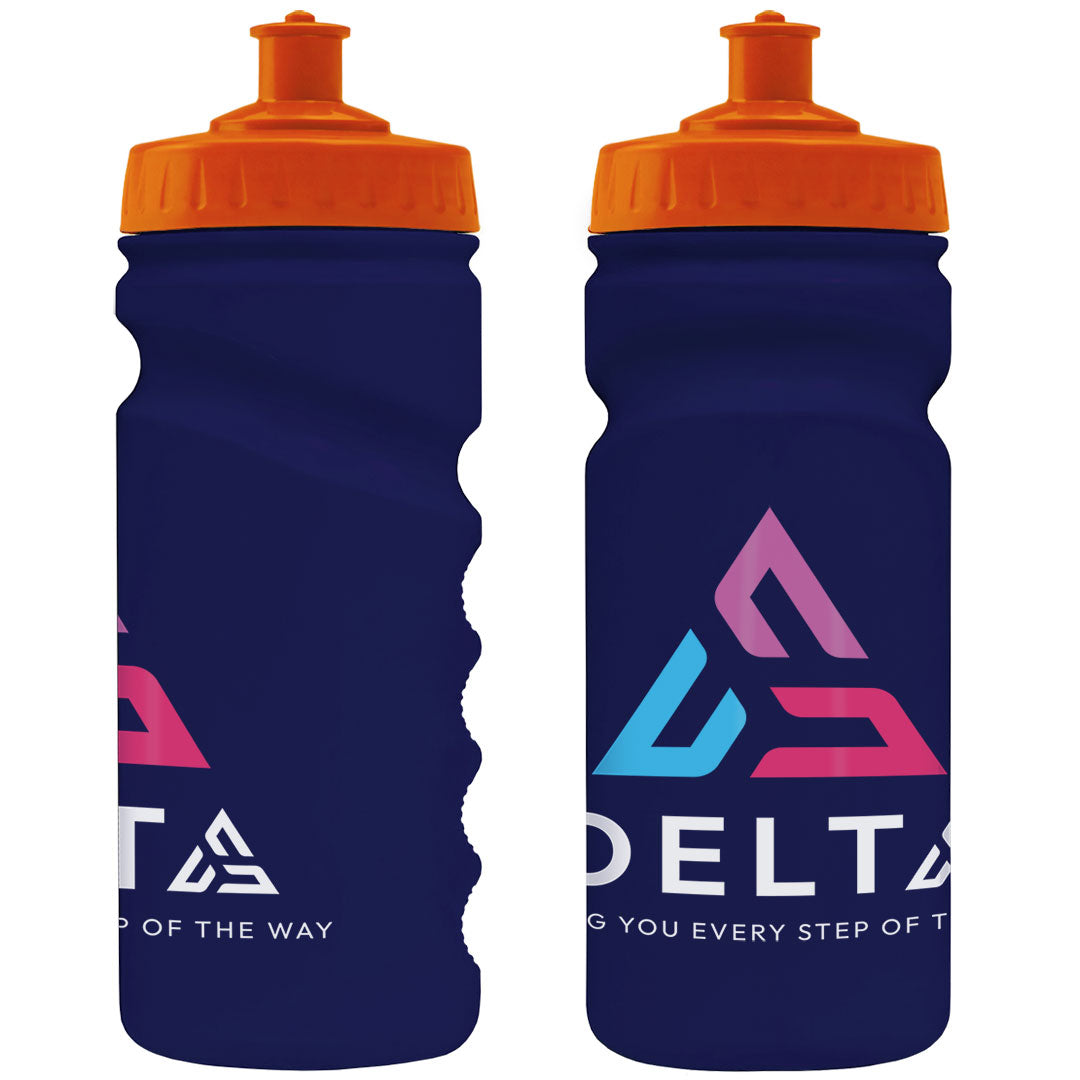 500ml Grip Sports Bottle - Push/Pull Lid
