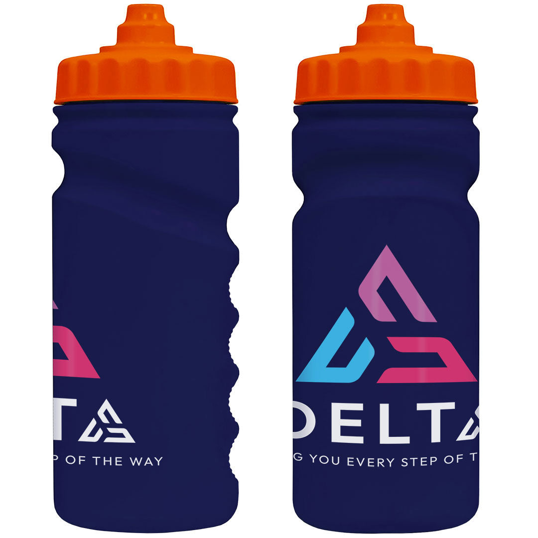 500ml Grip Sports Bottle - Valve Lid