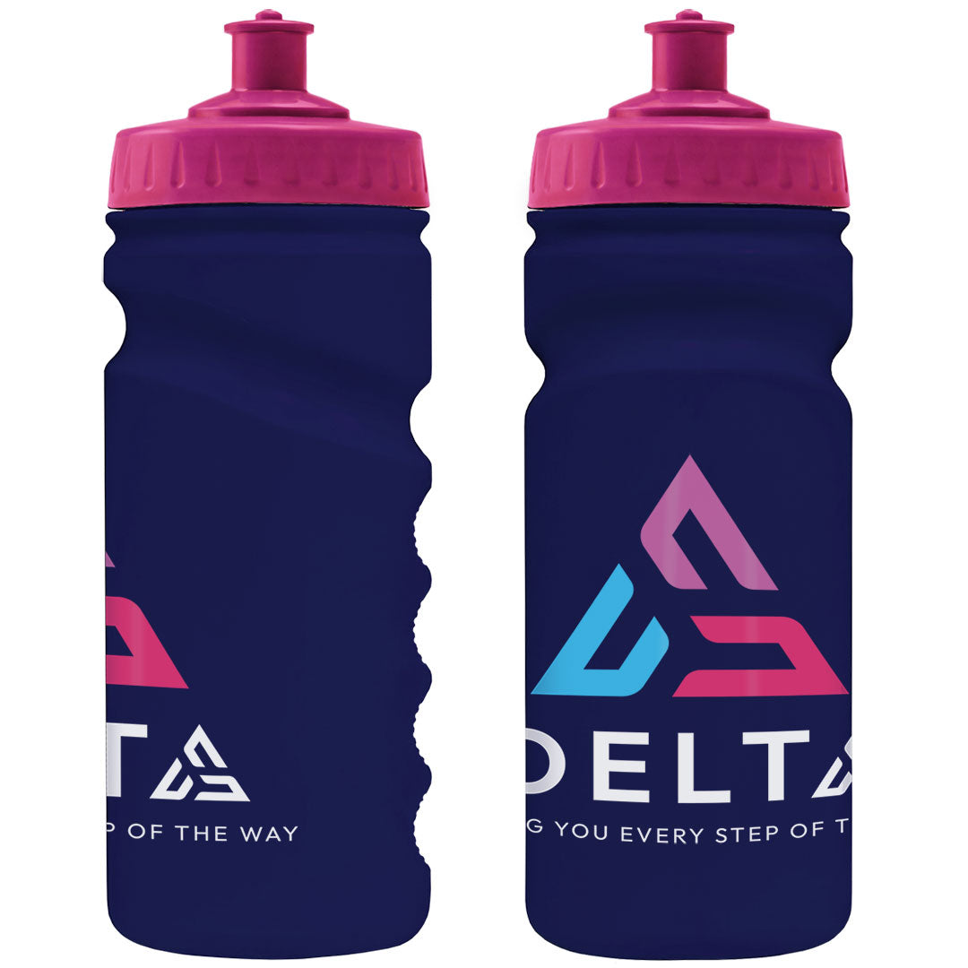 500ml Grip Sports Bottle - Push/Pull Lid