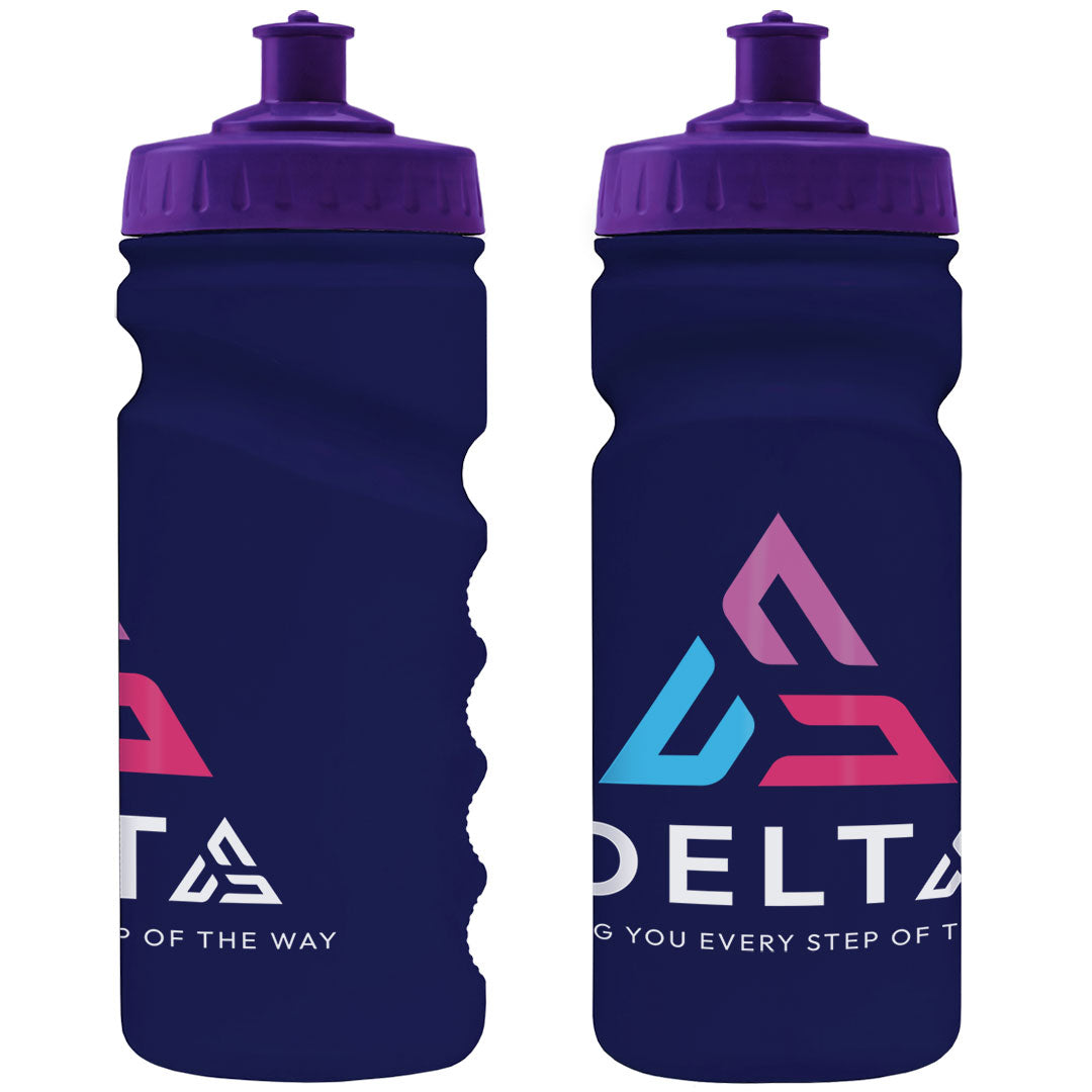 500ml Grip Sports Bottle - Push/Pull Lid