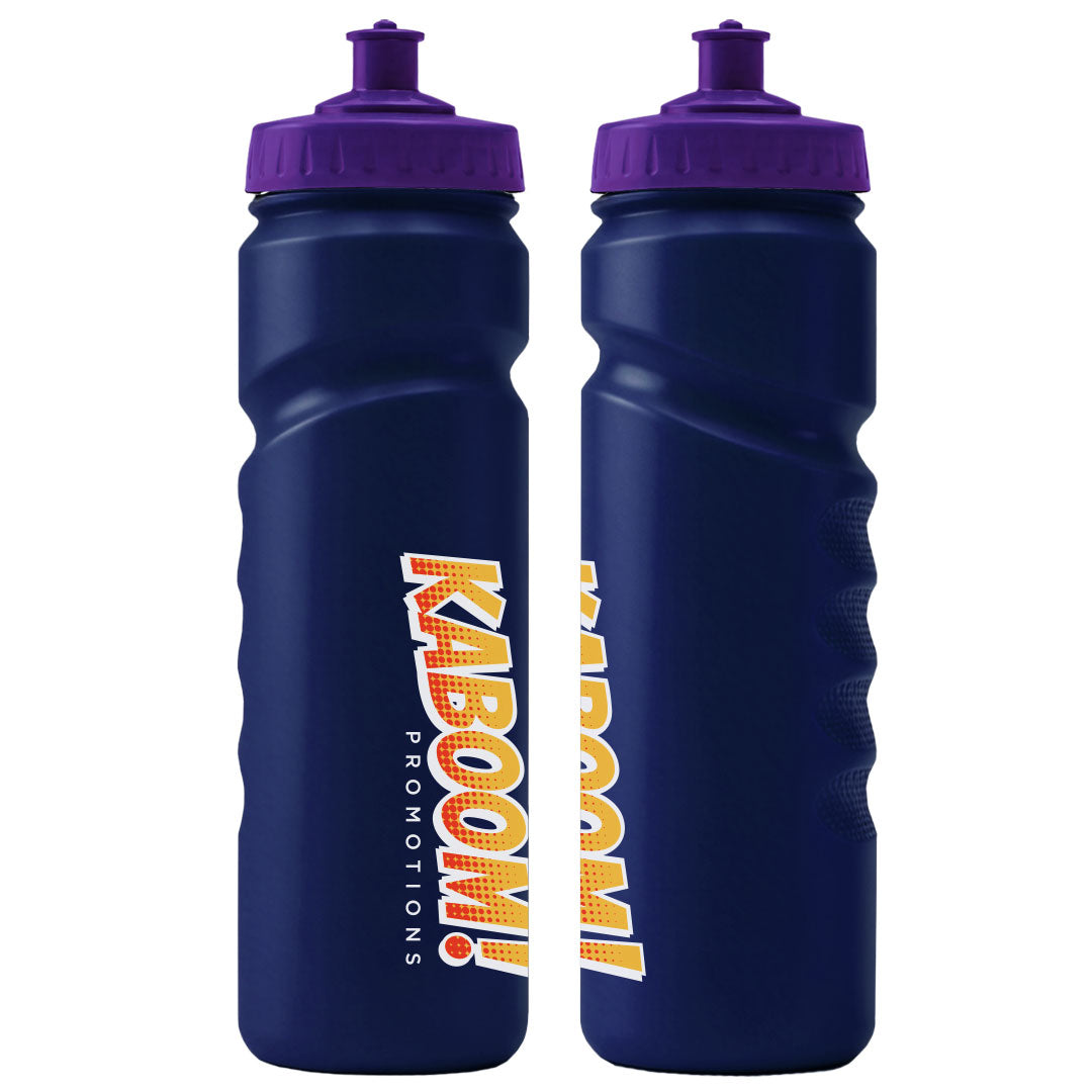 750ml Grip Sports Bottle - Push/Pull Lid