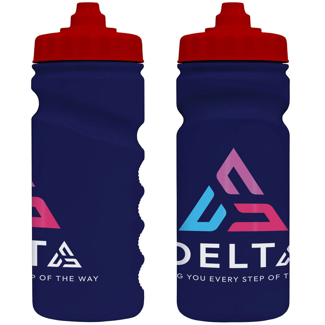 500ml Grip Sports Bottle - Valve Lid